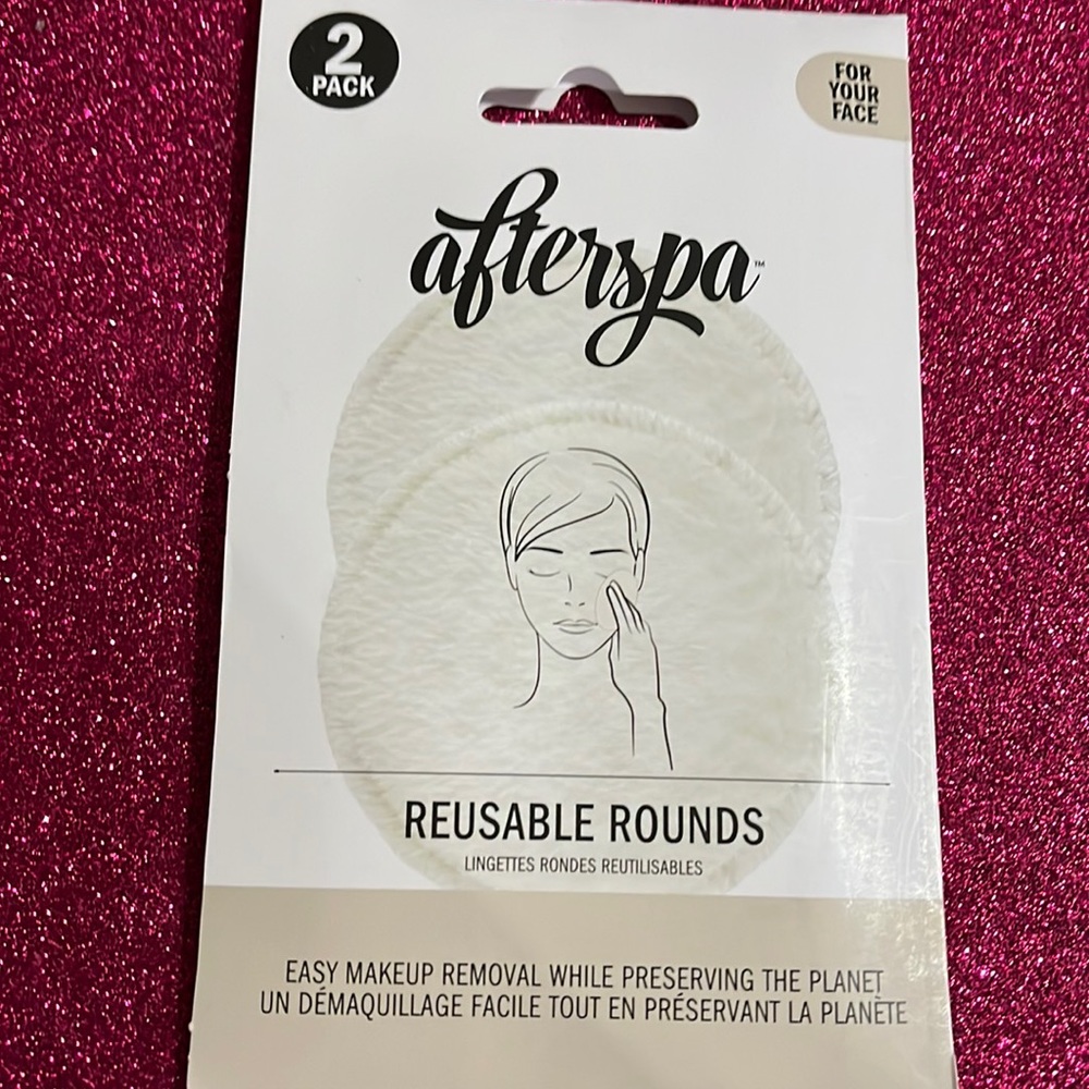 Afterspa reusable rounds 2 pack